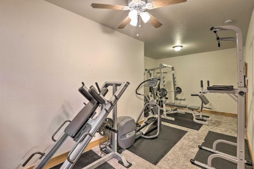 Upscale Mountain-View Manor with Deluxe Deck! image 19