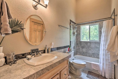 Upscale Mountain-View Manor with Deluxe Deck! image 24