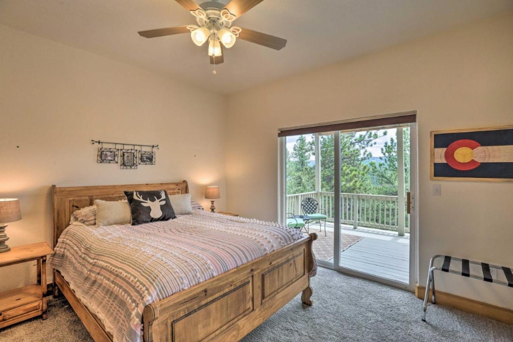 Upscale Mountain-View Manor with Deluxe Deck! Image 33